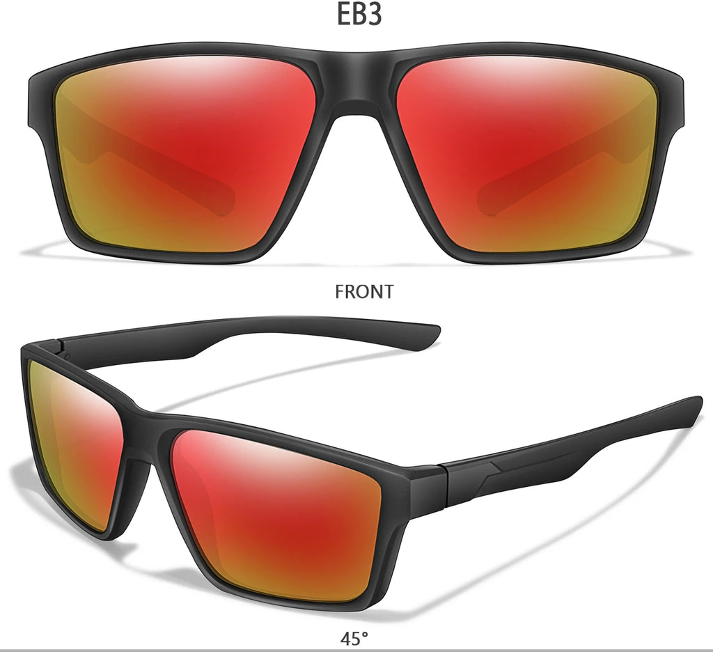 LOISRUBY Marke Klassische Radfahren Polarisierte Sonnenbrille Männer Frauen Mtb Fahrrad Platz Brillen Camping Wandern Schutzbrillen UV400