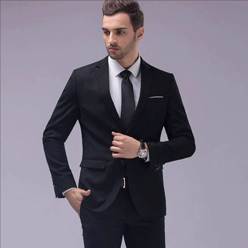 Anzüge für Männer, 3-teiliges Set, elegante Hochzeit, modisch, klassisch, volle Jacken, Weste, Hosen, Blazer, Outfit, 2025, formelles Kostüm