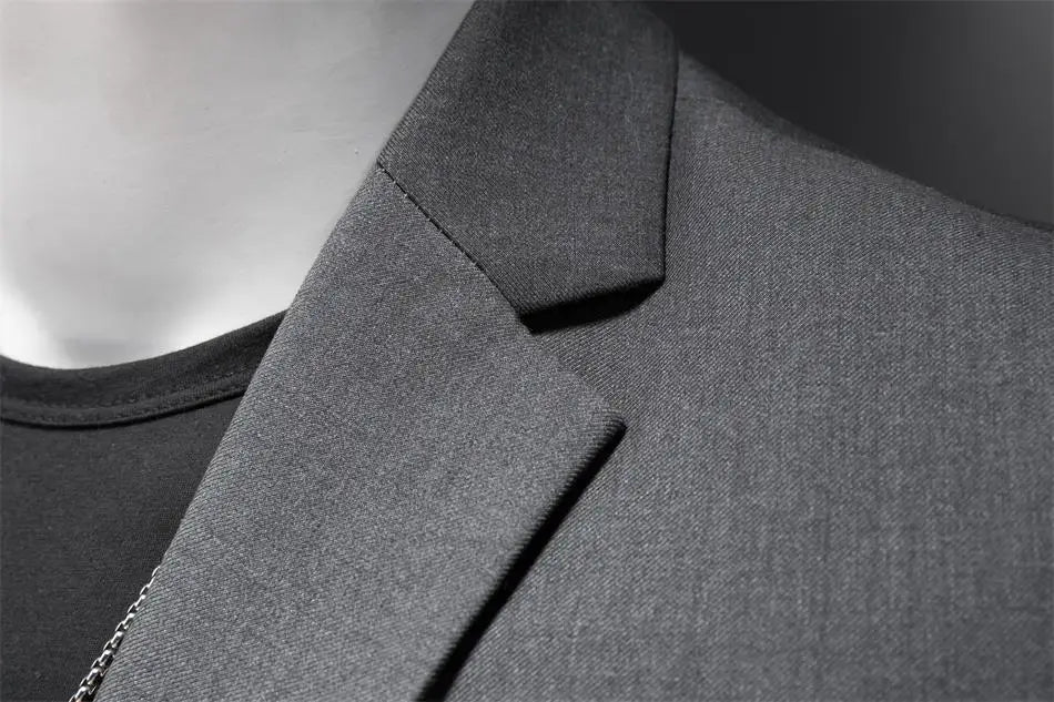 Boutique Mode Einfarbig High-end-Marke Casual Business herren Blazer Bräutigam Hochzeit Kleid Blazer für Männer Anzug Tops jacke Mantel