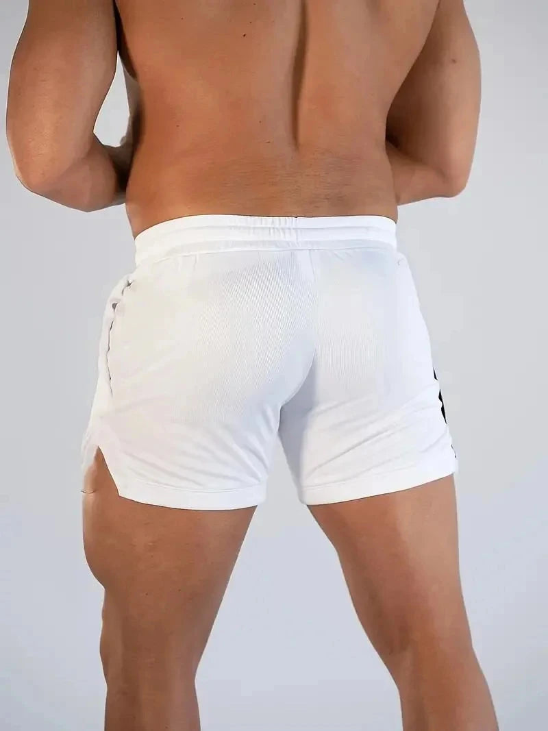 2025 Fitness-Shorts für Herren, Laufen, Fitness, Training, schnell trocknend, Badehose, Strandhose