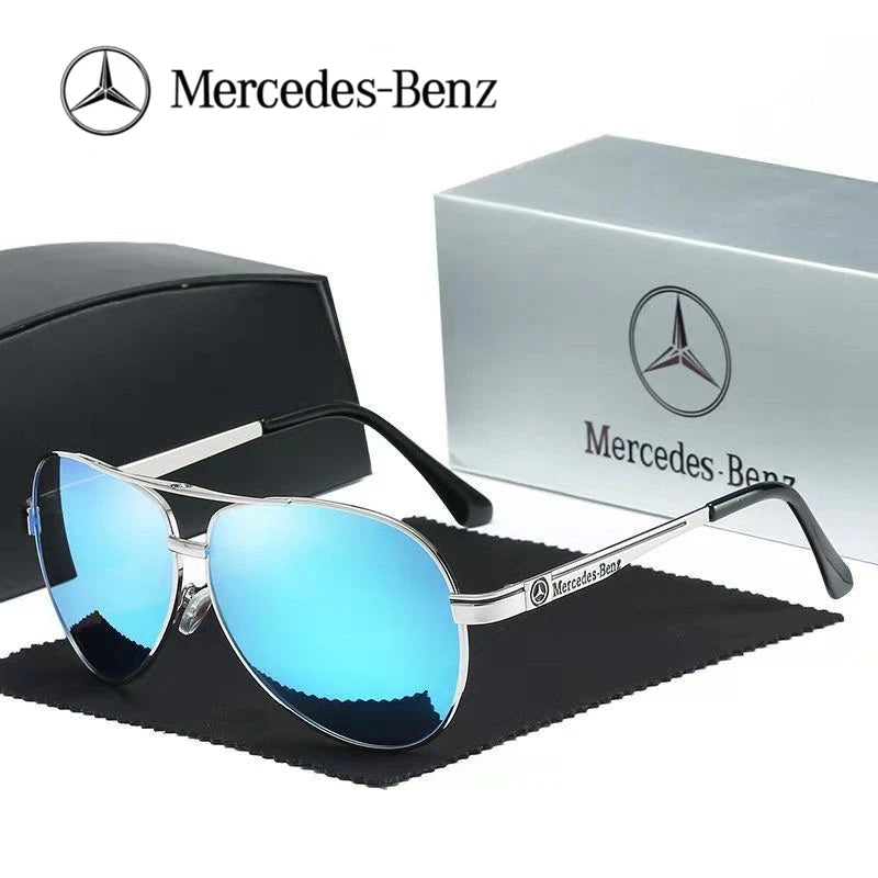 Mercedes Benz E B A C S V Class GLB GLC GLE GLS AMG SLC SLK CLS Car HighEnd Anti Glare Driver Goggles Pilot Polarized Sunglasses