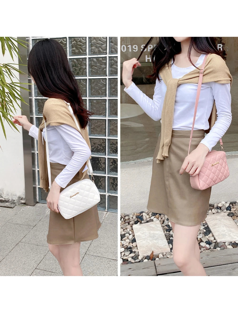 2024 quaste Kleine Umhängetasche Für Frauen Trend Lingge Stickerei Kamera Weibliche Schulter Tasche Mode Kette Damen Umhängetaschen