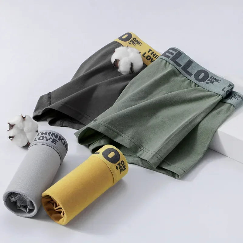 1/5 Stück Herrenunterwäsche, atmungsaktiv, bequem, schnell trocknend, dehnbar, Boxershorts, sexy Unterhosen, trendige Boxershorts für Herren