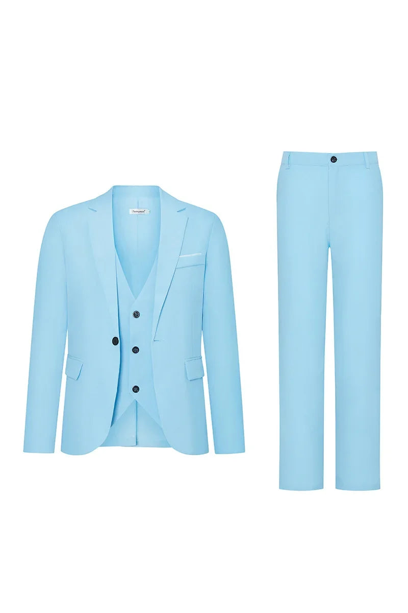 Herren Casual Hochzeitsanzug Slim Fit Zweiteiliges Set Sommer Neuer Stil Große Größe Business Formelle Kleidung Bequemes Oberteil und Hose