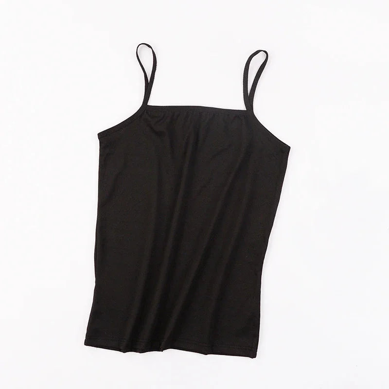 Sommer Sexy Camisoles Frauen Crop Top Ärmelloses Shirt Sexy Schlanke Dame Bralette Tops Strap Dünne Weste Leibchen Basis Weste Tops