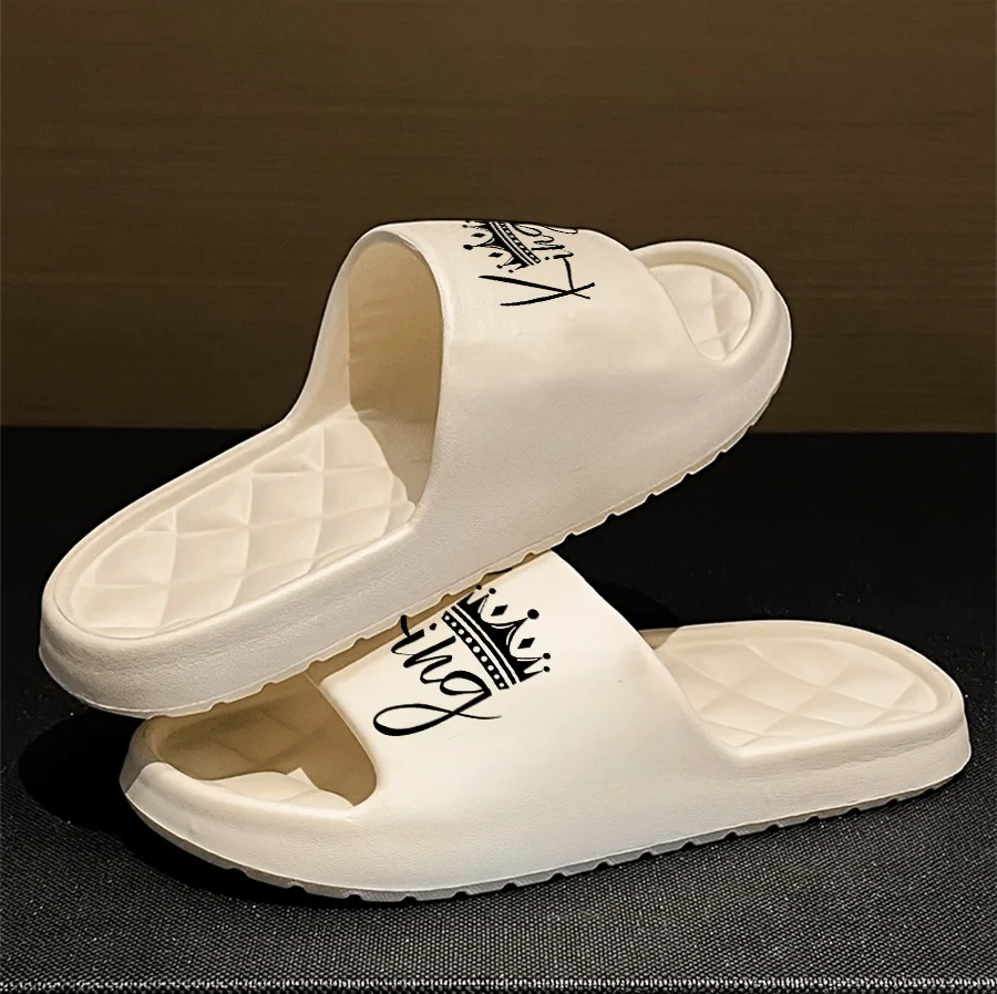 Neue lässige, innovative Design-Herrenschuhe, Eva-Hausschuhe mit weicher Sohle, leichte Hausschuhe, hochwertige, exklusive Markenhausschuhe