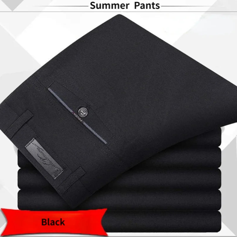Hohe Qualität männer Anzug Hosen Klassische Sommer Frühling Hosen Hohe Taille Herbst Hosen Business Casual Hose Dropshipping Gozbkf