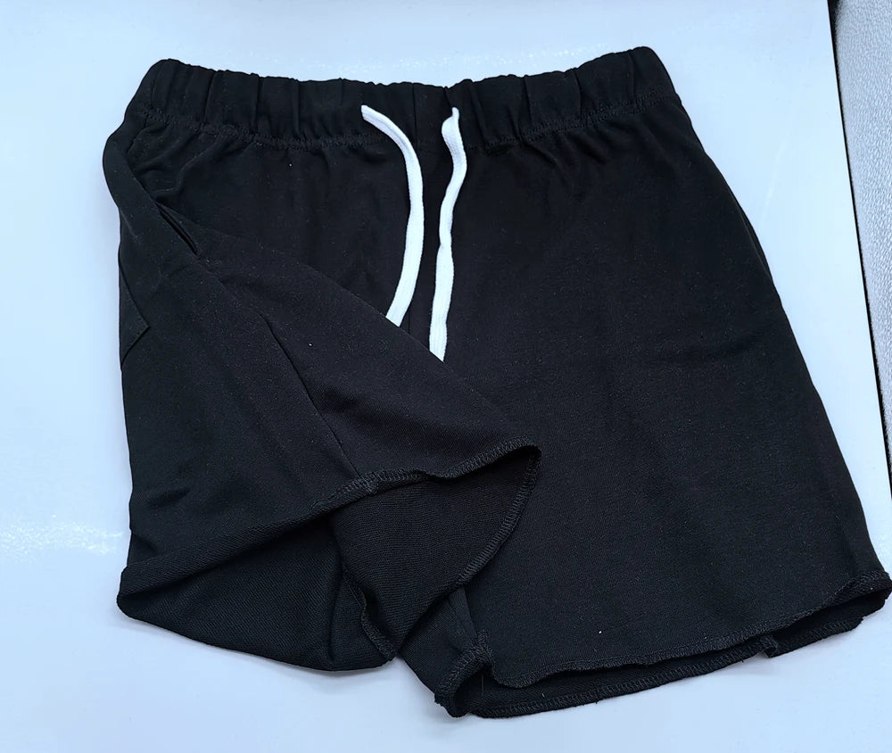 Herren Training Sporta nzüge Fitness Fitness Kits Sportswear Hoodie Pullover Kapuzen shorts Jogging-Sets Baumwolle Lauf anzüge