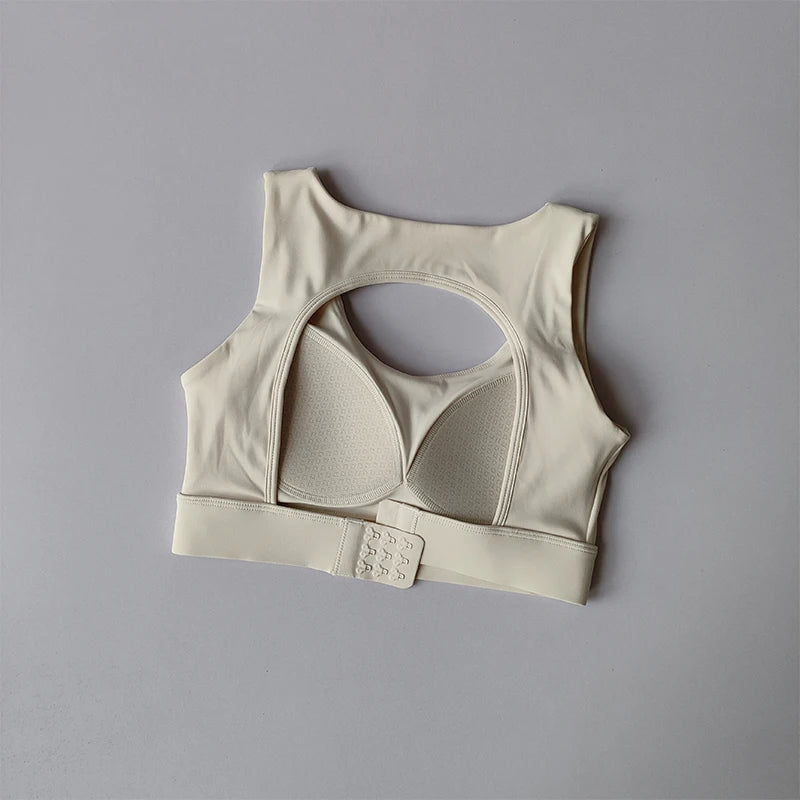 Beautiful Back Sports Underwear Shock-proof Running Anti-sagging Yoga Bra High-intensity Training Top Fitness Clothing Vest