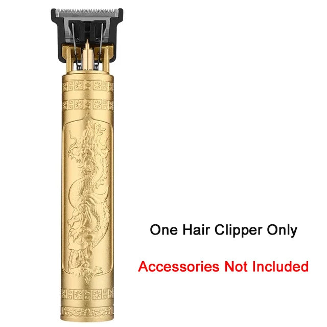 Elektrische Vintage Rasierer Barber Cordless Haar Schneiden Maschine USB Lade Haar Trimmer Tragbare Haar Clipper Geeignet Für Männer