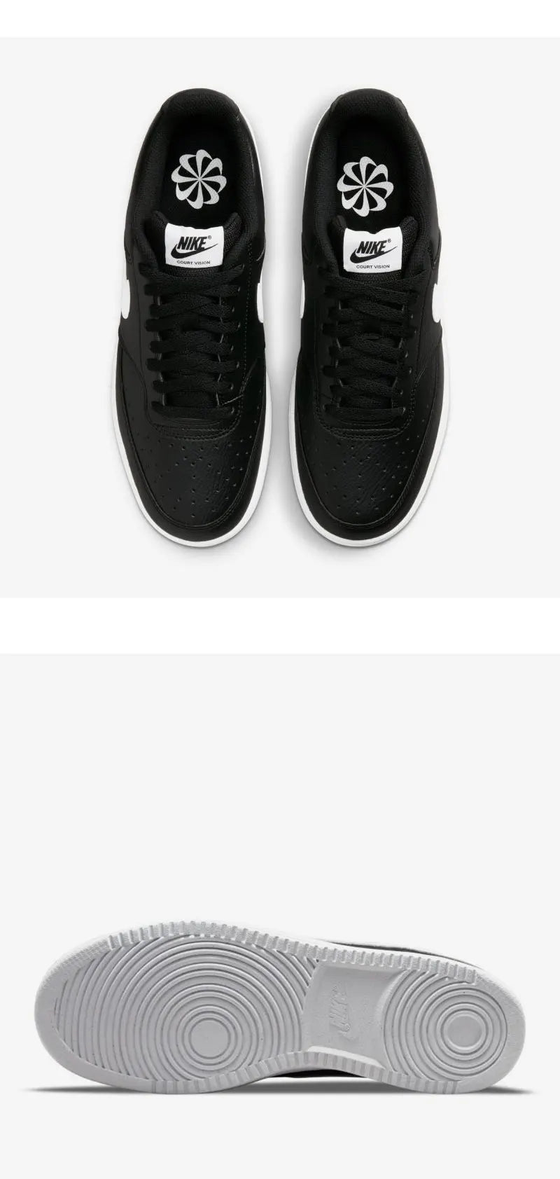 Nike Authentic Court Vision Low-Top-Freizeit-Sneaker für Herren DH2987-001