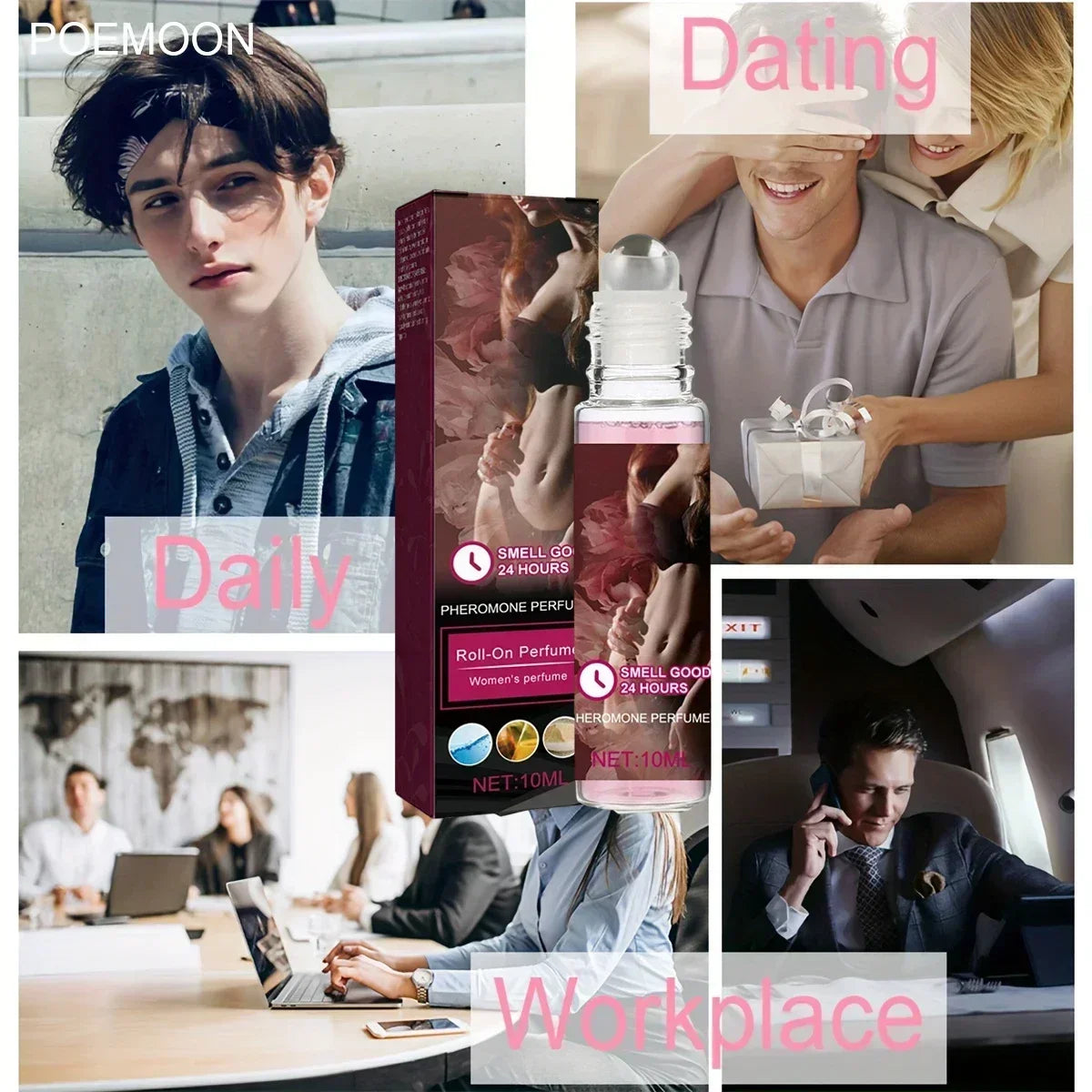 Sex-Parfüm, Pheromon für Männer, um Frauen anzulocken, Intimpartner-Parfüm, langlebig, stimuliert Flirten, Parfüm, sexuell Öl
