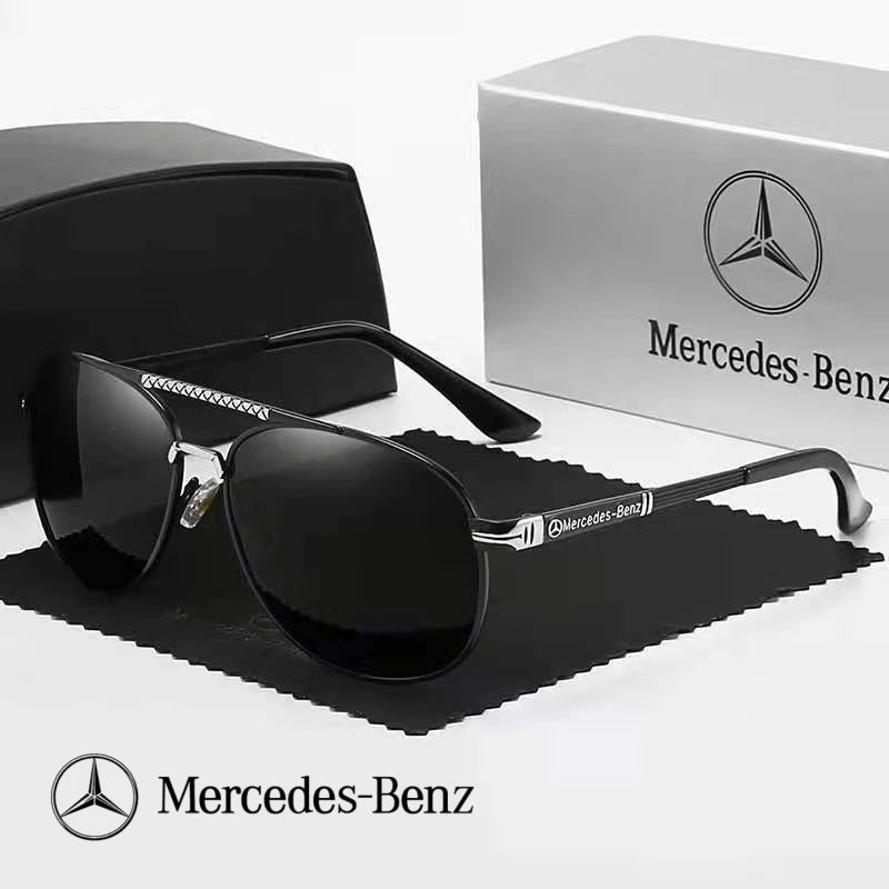 Mercedes Benz E B A C S V Class GLB GLC GLE GLS AMG SLC SLK CLS Car HighEnd Anti Glare Driver Goggles Pilot Polarized Sunglasses