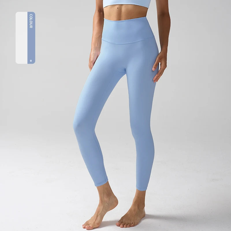 Hohe Taille Nacktgefühl Leggings Frauen Fitness Laufen Yoga Leggings Hosen Energie Gym Enge Leggings Lässige Workout Leggings