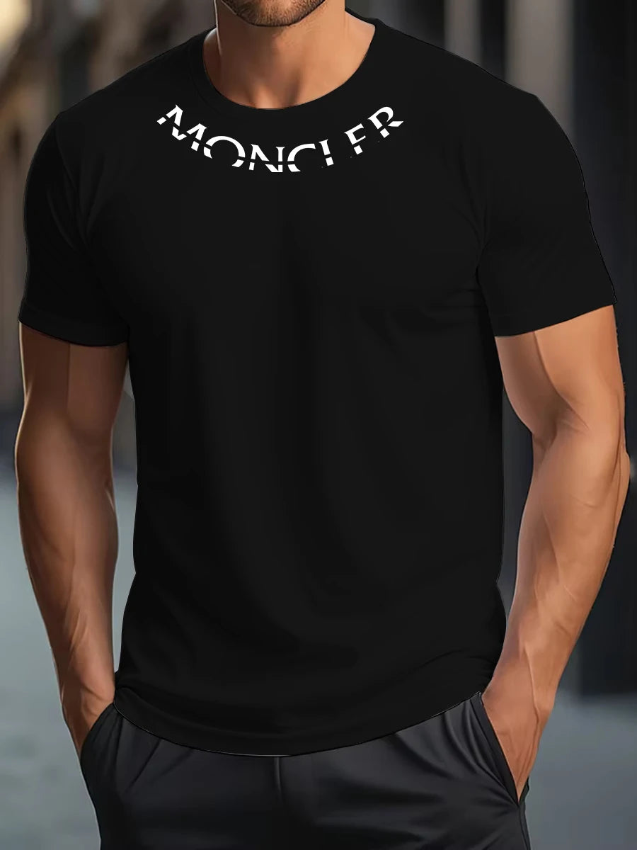 Hohe Qualität Übergroßen Luxus Marke 100% Baumwolle Druck Tees Sommer Harajuku Für männer/frauen Kurzarm T-shirt