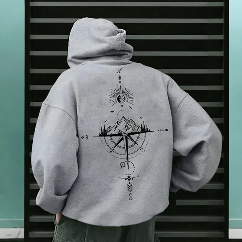 Herren-Kapuzenpullover, hochwertige Langarm-Kapuzenpullover für Frühling und Herbst, lässige Sport-Tops für Herrenbekleidung