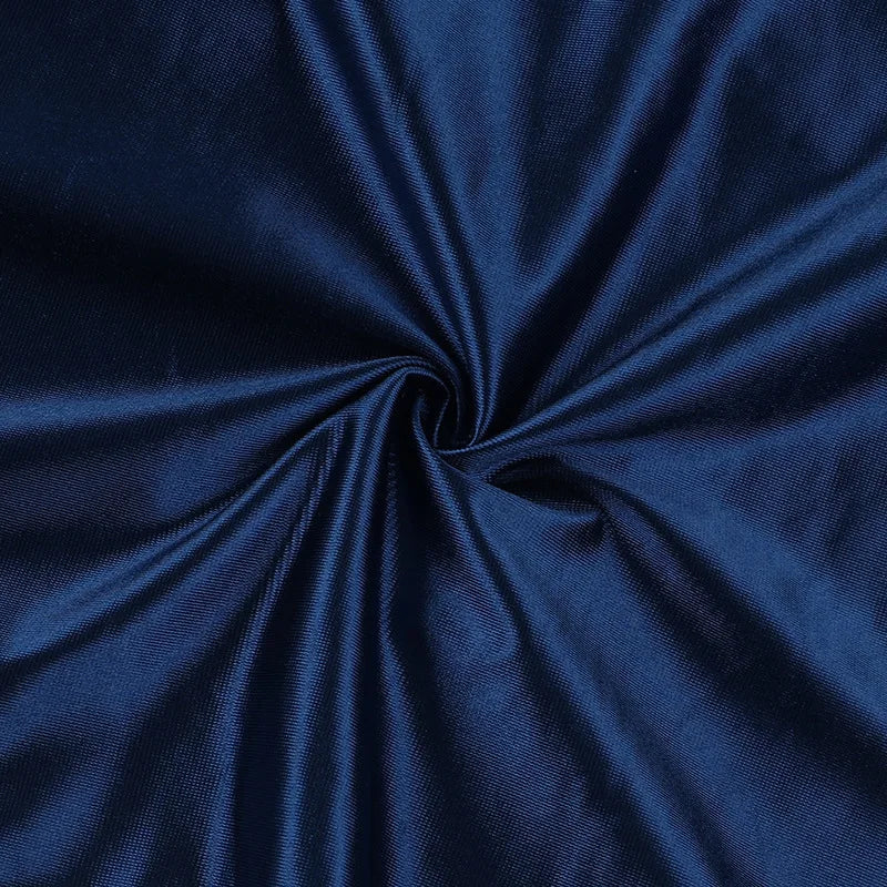 Elegantes Trägerloses Einfarbiges Abendkleid Schickes Satin-Korsettkleid für Damen V-Ausschnitt Geschlitztes Blaues Langes Kleid Damen Sommer-Partykleid