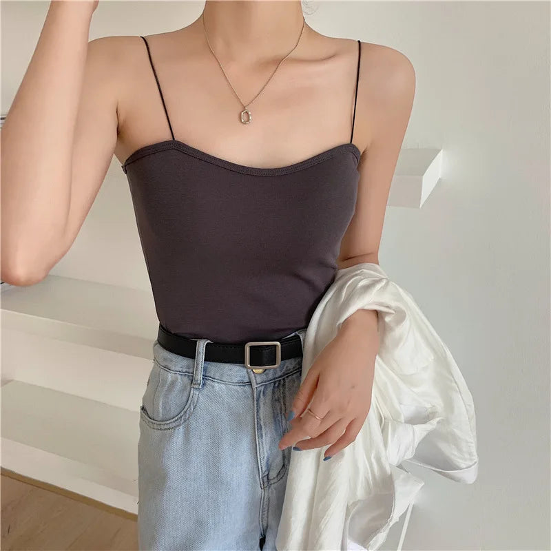 Sommer kurze Neck holder Tank Top Frauen y2k Kleidung schwarz weiß rosa ärmelloses Korsett rücken frei ausgehen Crop Tops Sexys Frauen