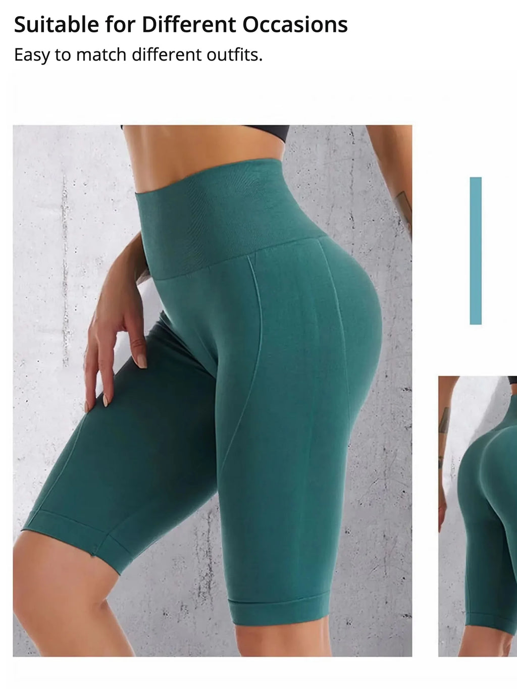 Frauen Naked Feeling Workout Push-Up-Leggings Bauchkontrolle Yoga Laufen Fitness Gym Slim Hosen Hohe Taille Sport Biker Shorts