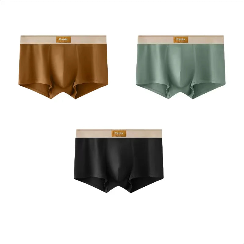 4 stücke Männer Unterwäsche Baumwolle BoxerShorts Hombre Höschen Mann Atmungsaktive Unterhose Sexy Sport Komfort Männliche Boxer Große Größe L-7XL