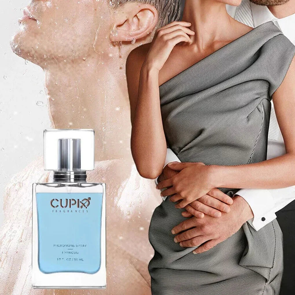50 ml Original Cupid Herren Pheromon Köln Anhaltender reifer hypnotischer reichhaltiger Duft Hochwertiges Parfüm Körperspray Schnelle Lieferung