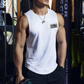 Hochwertiges ärmelloses Herren-T-Shirt für den Sommer. Fitnessweste, geeignet für Basketball, Laufen, Fitness und andere Sportarten. Neueste Version
