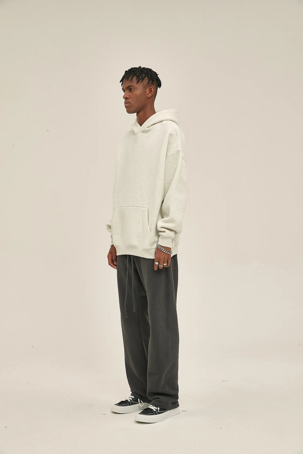 Loose fleece sweater