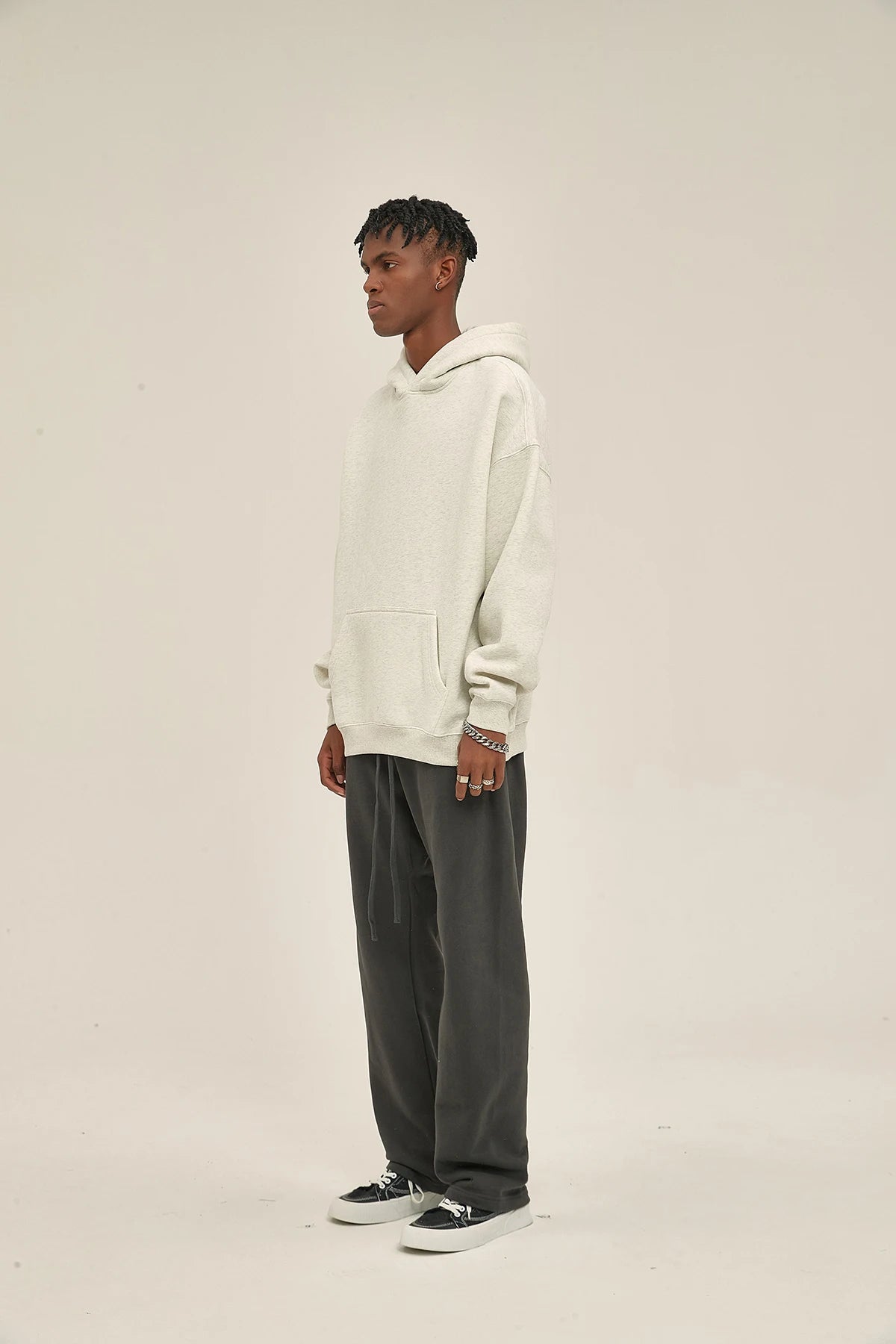 Loose fleece sweater