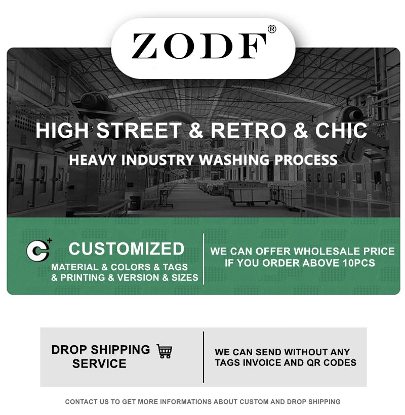 ZODF Neue Sommer Batik Gewaschen T-Shirts Für Männer Unisex Retro Lose High Street 275gsm Baumwolle T Shirt Marke Design HY0594