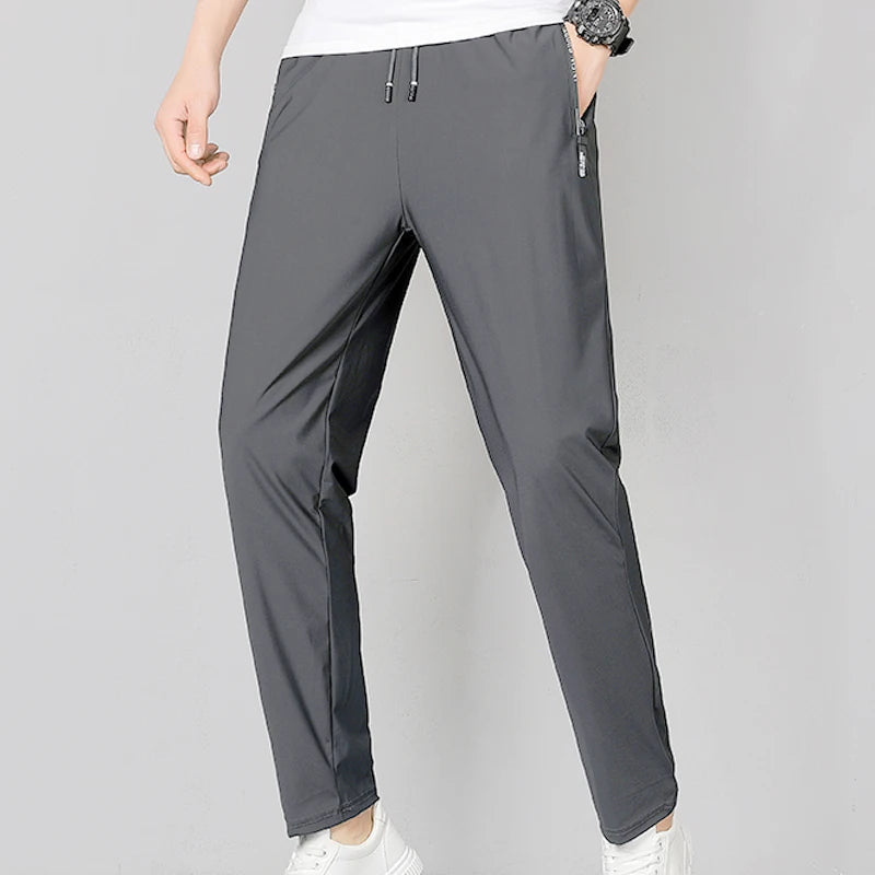 5XL Hohe Stretch Outdoor Sport Wandern Hosen Männer Zipper Taschen Hosen Männer Sommer Dünne Quick Dry männer Hosen Trekking Angeln