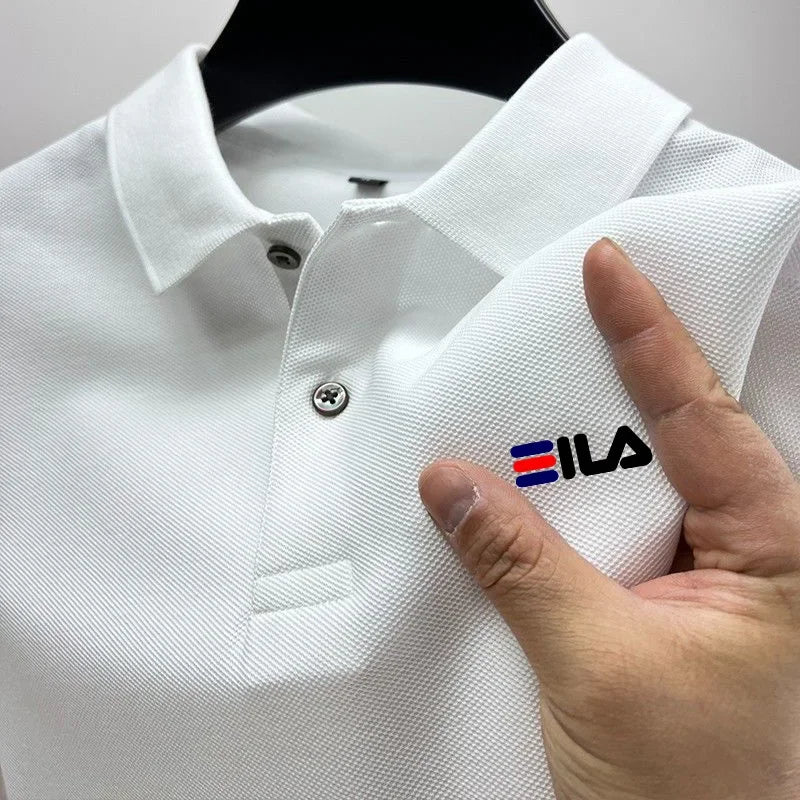 2023 Sommer Neues Herren-Poloshirt mit Revers, bestickt und Anti-Pilling-Poloshirt, kurzärmelig, lässig, heißer Verkauf