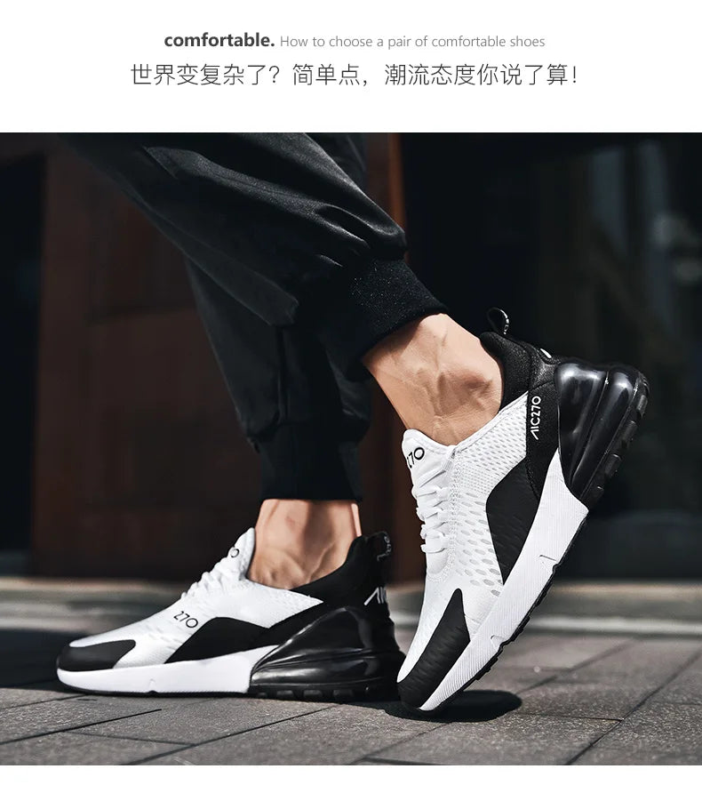 Herren-Sneaker für Outdoor-Jogging, Sportschuhe für die Herbstsaison, Damen-Freizeitschuhe, Plattform-Mesh-Atmungsaktive Freizeitschuhe, Größen 36-47
