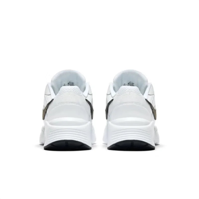 Nike's neue Air-Cushion Cushioning-Wander- und Fitness-Laufschuhe für Herren, leicht und bequem, mit mehrlagigem Obermaterial, geeignet für tägliche Reisen und Sportarten, Air Max Fusion, modische und vielseitige weiße Re