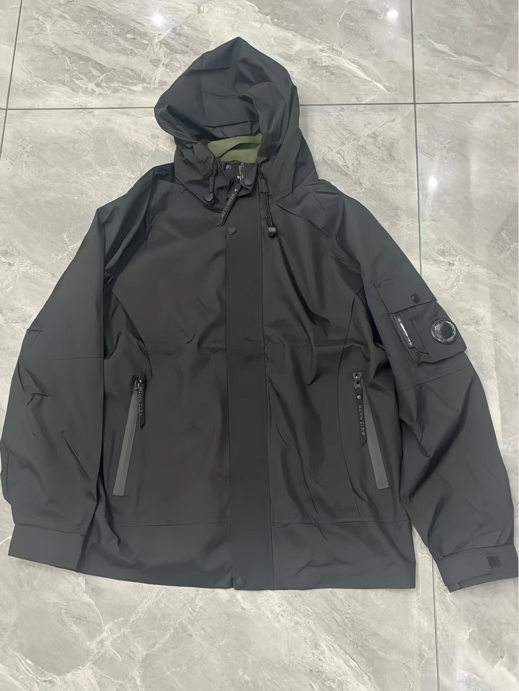 Y2K-Drei-Proof-Angriffsjacke für Herren, neue Jacke, 2025, funktionelle Wind-Kapuzen-Arbeitskleidung, Armlinsenjacke