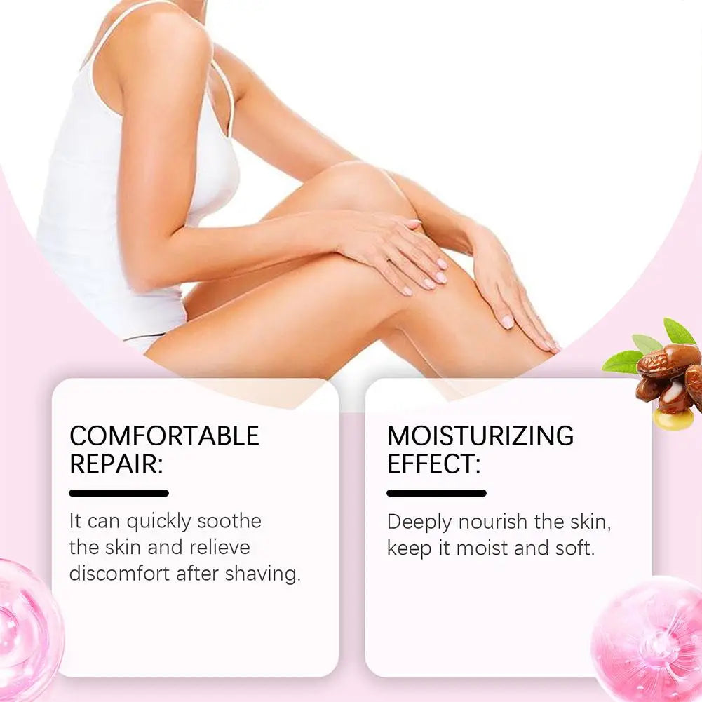 After-Shave-Öl, Erdbeer- und Vanilleduft, Erdbeer-Vanille-After-Shave-Öl, Schönheit für Frauen, für glatte Haut, verhindert eingewachsene Haare