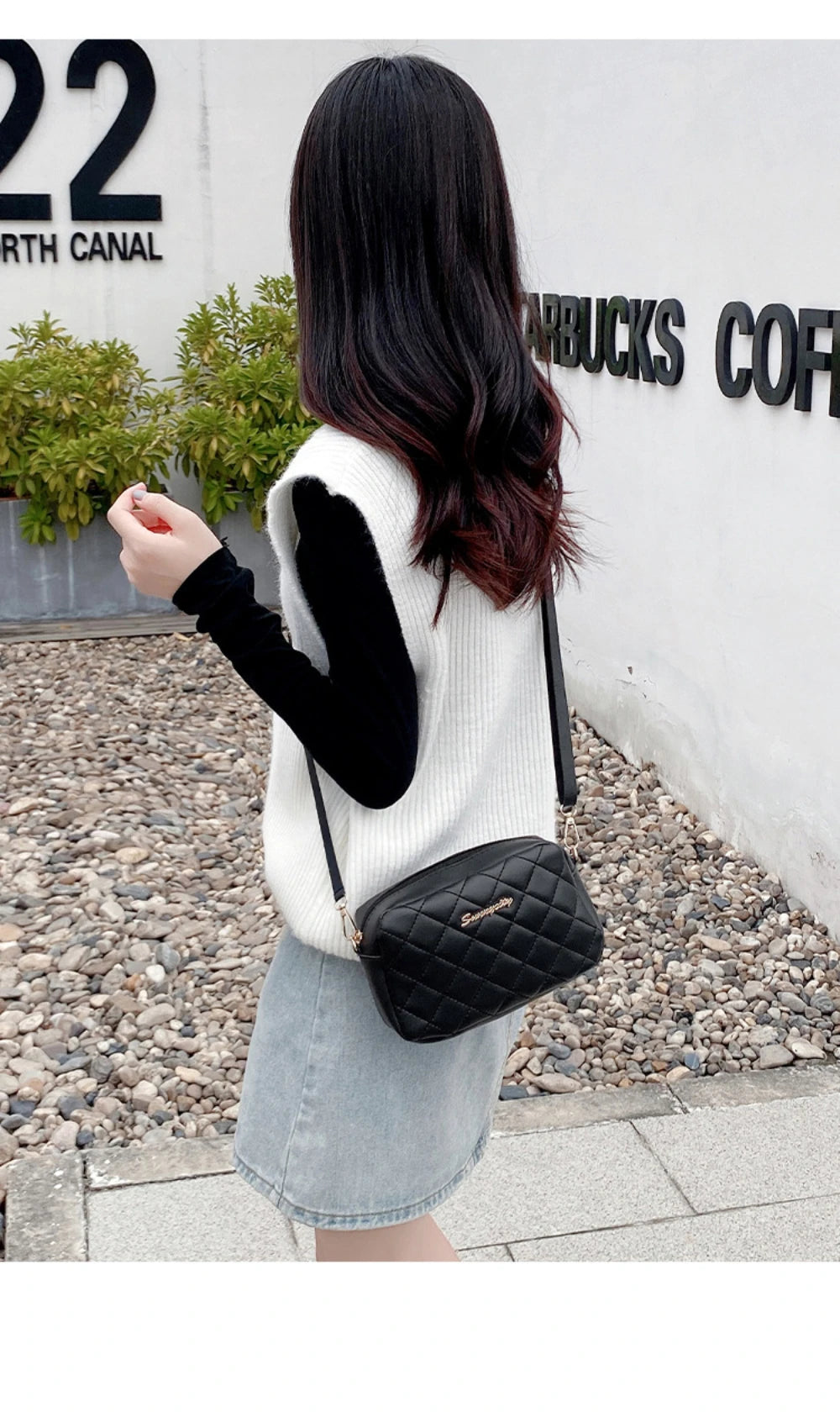 2024 quaste Kleine Umhängetasche Für Frauen Trend Lingge Stickerei Kamera Weibliche Schulter Tasche Mode Kette Damen Umhängetaschen