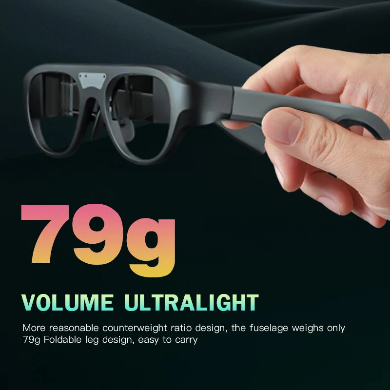 Virtual Reality Smart Glasses Multiple Languages Web Meeting Multifunctional Enhanced Hearing-Aid Instant Translation Ar Glasses