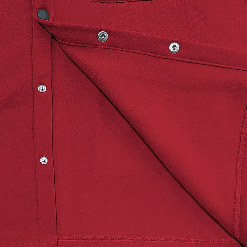 Winter European and American cross-border casual men's clothing fleece lapel European and American single-breasted slim jacket