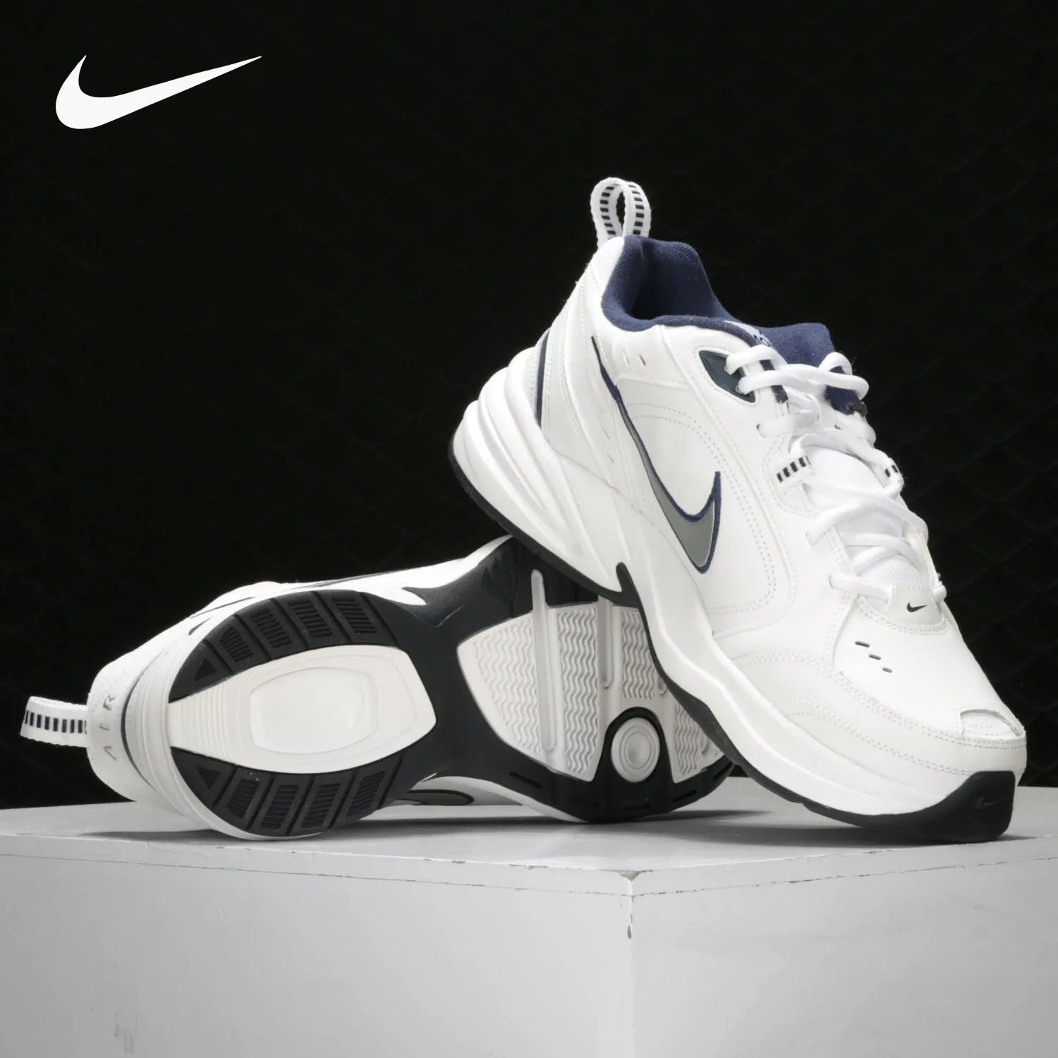 Nike offizielle authentische AIR MONARCH IV bequeme gepolsterte Sportschuhe für Herren und Damen 415445