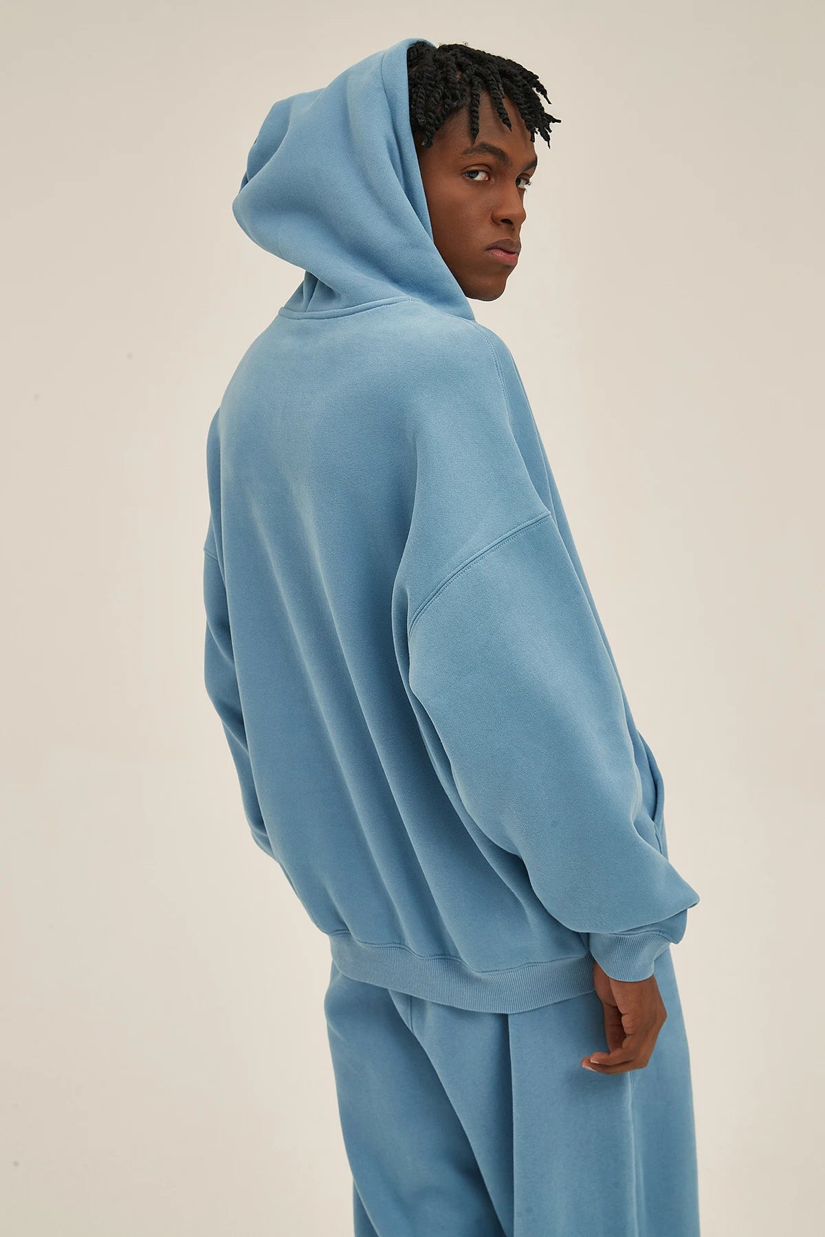 Loose fleece sweater