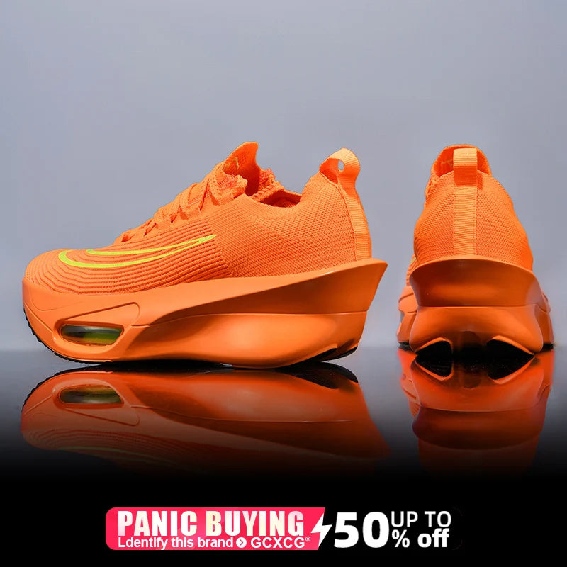 Luftpolster-Laufschuhe, Marathon-Spezialität, Herren, Sport, atmungsaktiv, leicht, Damen, bequem, sportlich, rutschfest