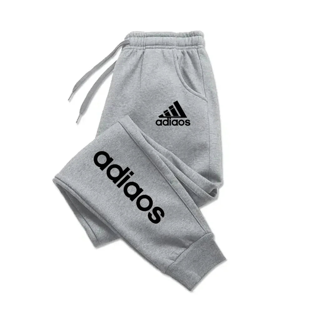 Herren-Jogginghose, trendige Herbst- und Winter-Sporthose, Jogging-Fitness-Laufhose, lässig, trendig, bequem und fas