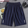 Quick Dry Shorts Männer Sommer Dünne Kurze Hosen Laufsport Bottom Gym Fitness Strand Zipper Tasche Lose Kurze Jogginghose Männer