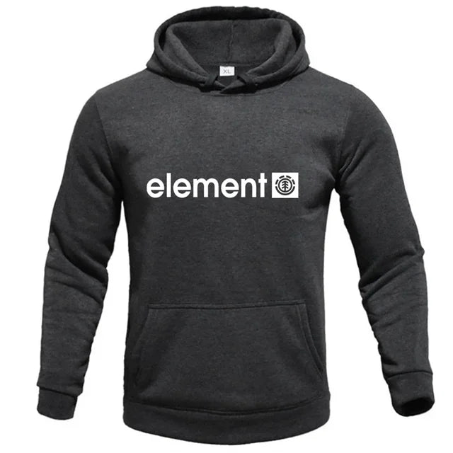 Frühling Herbst männer Hoodies Fleece Druck Sweatshirts Lose Beiläufige Mit Kapuze Pullover Männlich Outdoor Sportwear Langarm Tops