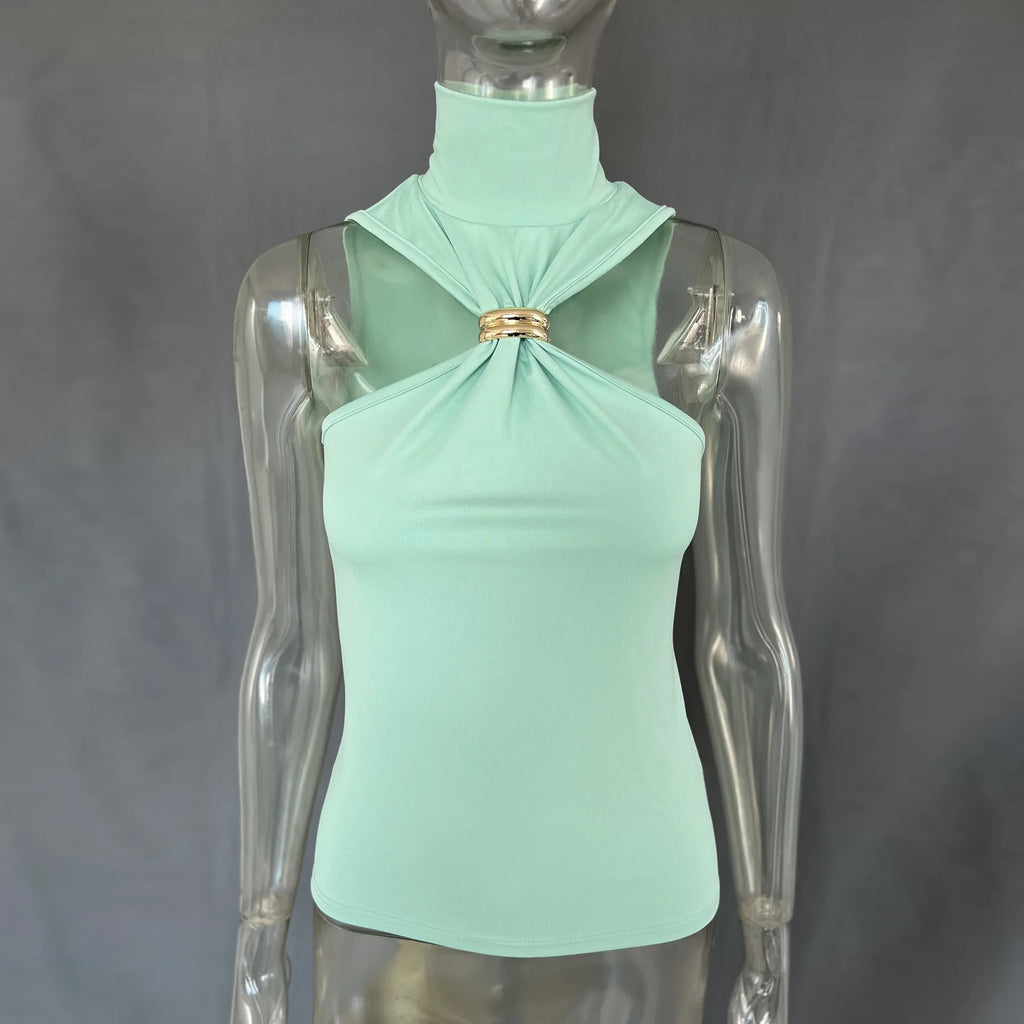 Sommer Mode Sexy Tank Top Pullover Für Frauen Schlank Off-Schulter Patchwork Liebsten Y2k Weste Top Weibliche Party Cropped top 2025