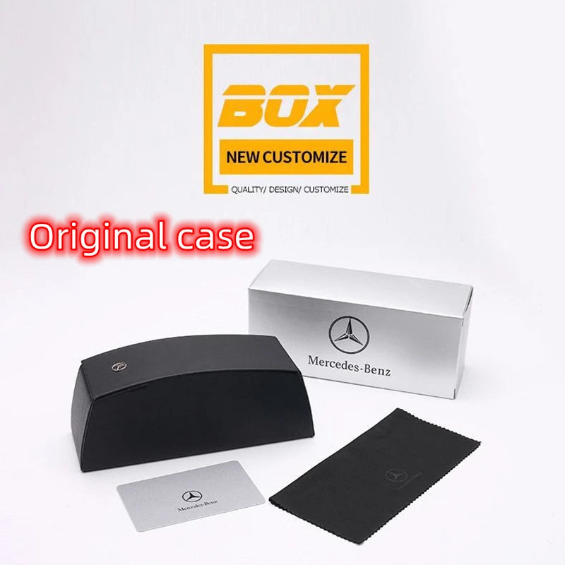 Mercedes Benz E B A C S V Class GLB GLC GLE GLS AMG SLC SLK CLS Car HighEnd Anti Glare Driver Goggles Pilot Polarized Sunglasses