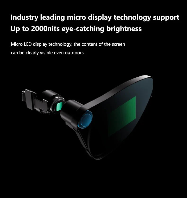 INMO Go Smart AR Glasses Real Wireless Ultra Light AI Assistant Translator Glasses for Music/Call/Translator/Prompter/Navigation