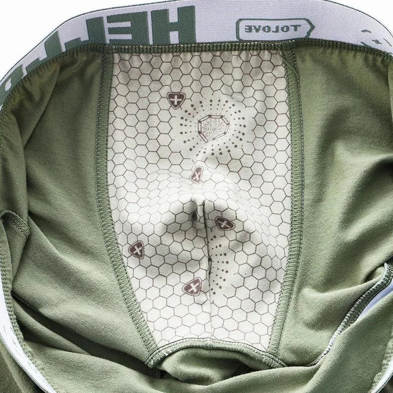 1Pcs Männer Baumwolle Boxer Shorts Höschen Unterwäsche3 Farben L XL 2XL 3XL Weichen Brief Gürtel Atmungsaktive Soft Mode sport