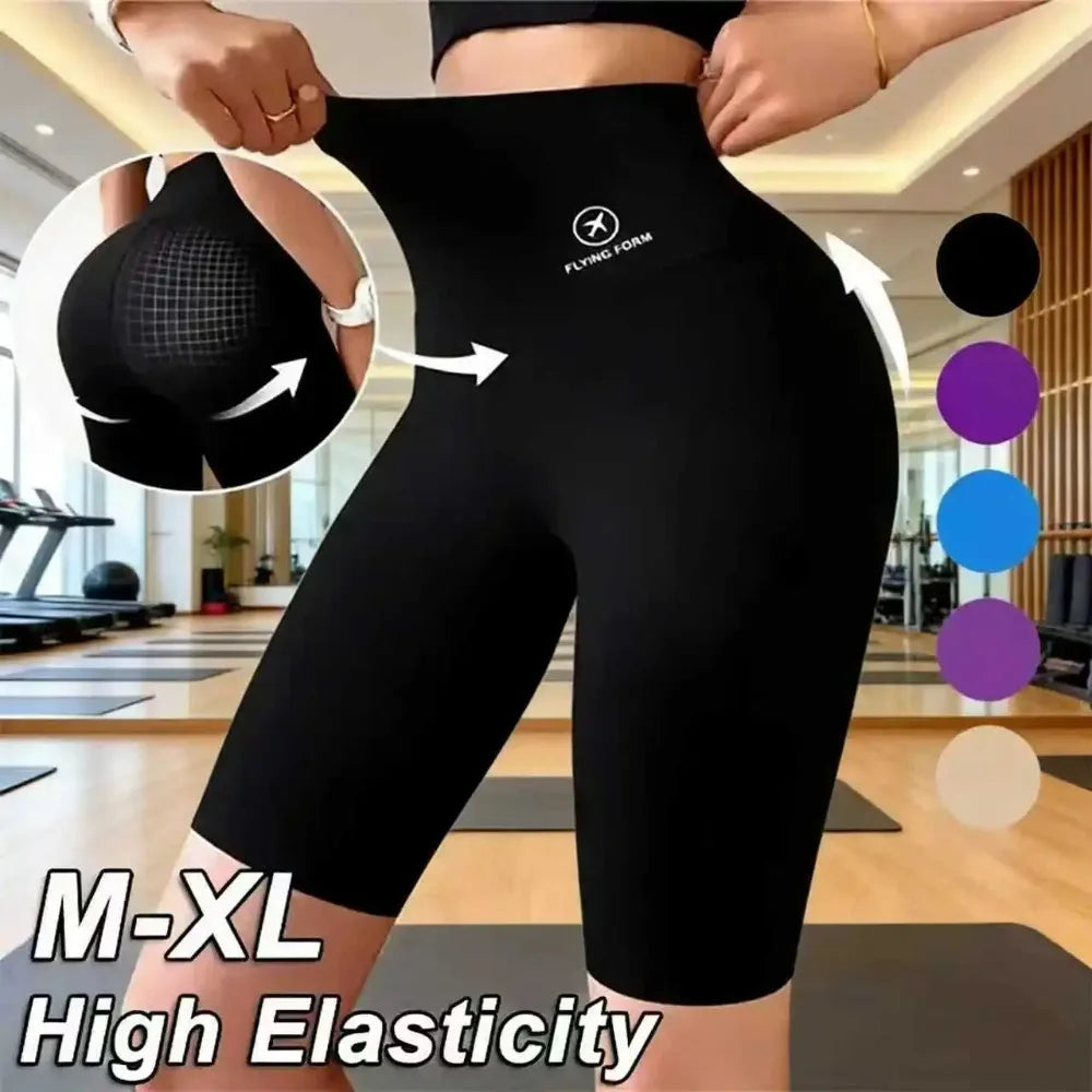 M-XL Damen Shorts Sportshorts für Frauen Neue Radfahren Jogging Fitness High Waist Push Up Gym Shorts Leggings Yoga Kleidung