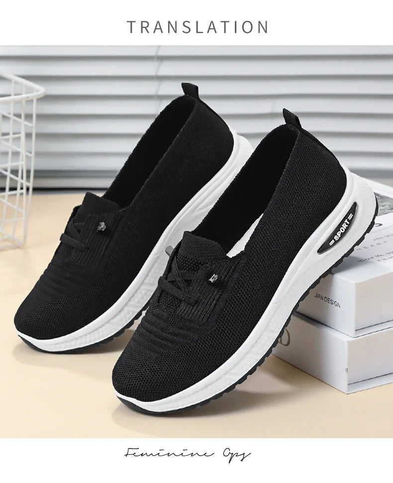 Sommer Damenschuhe Neue Mode Freizeitschuhe Atmungsaktive bequeme Sportschuhe Damenschuhe